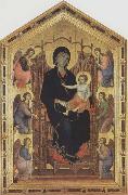Duccio di Buoninsegna Madonna and Child with Angels oil painting reproduction